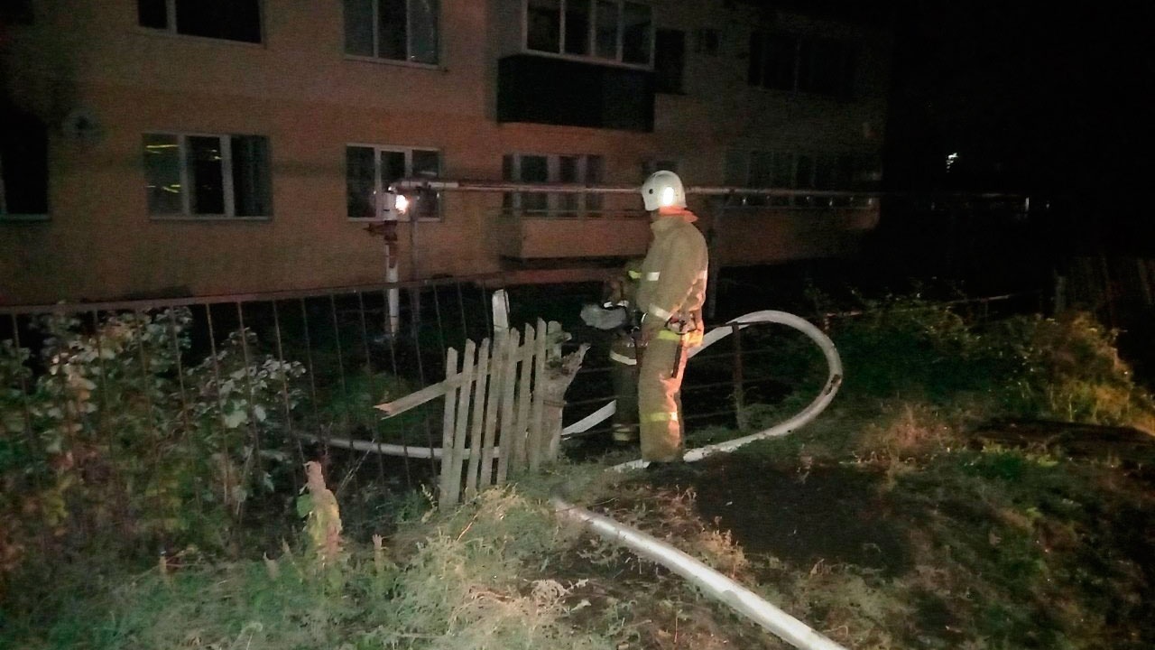 Пожар в Самарской области