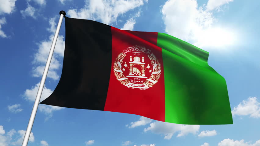 Флаг афганистана