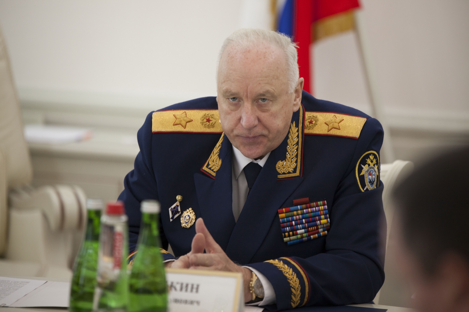 Глава комитета россии. Генерал юстиции Бастрыкин.