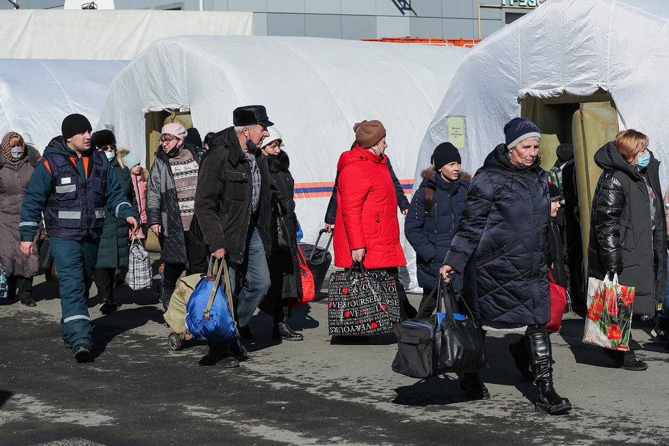 Из Донбасса в Россию прибыли более 61 тысячи беженцев