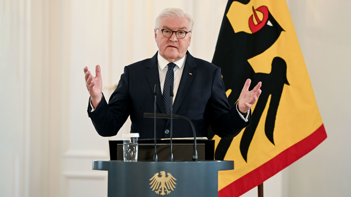 Президент Германии призвал к созыву трибунала по военным преступлениям против президента России и главы МИД РФ