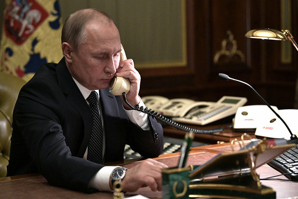 Владимир Путин и Саули Ниинисте провели телефонный разговор