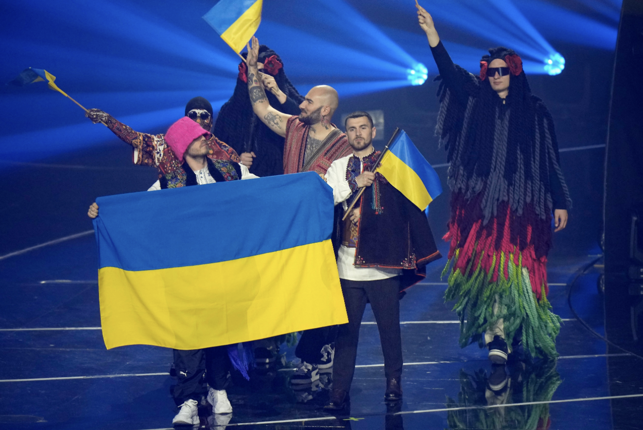 В финале конкурса "Евровидение-2022" победила украинская группа Kalush Orchestra