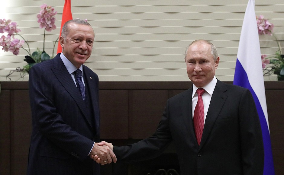 Эрдоган предложил Путину провести в Стамбуле встречу России, Украины и ООН