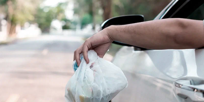 Госдума приняла закон, ужесточающий наказание за незаконный выброс мусора из автотранспорта