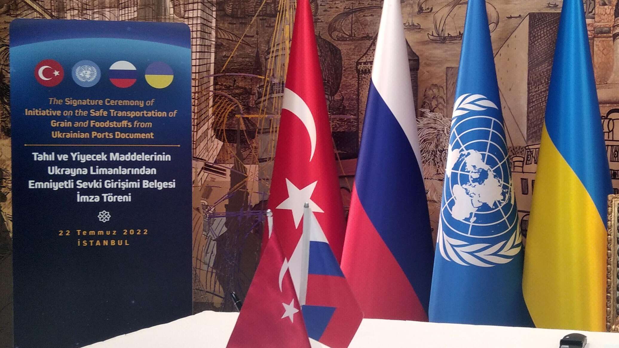Правительство России подписало продуктовую сделку с ООН и Турцией