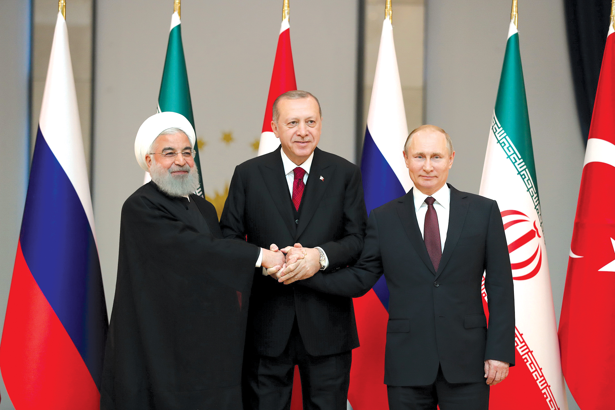 Президент России встретится с президентами Турции и Ирана в Тегеране 19 июля