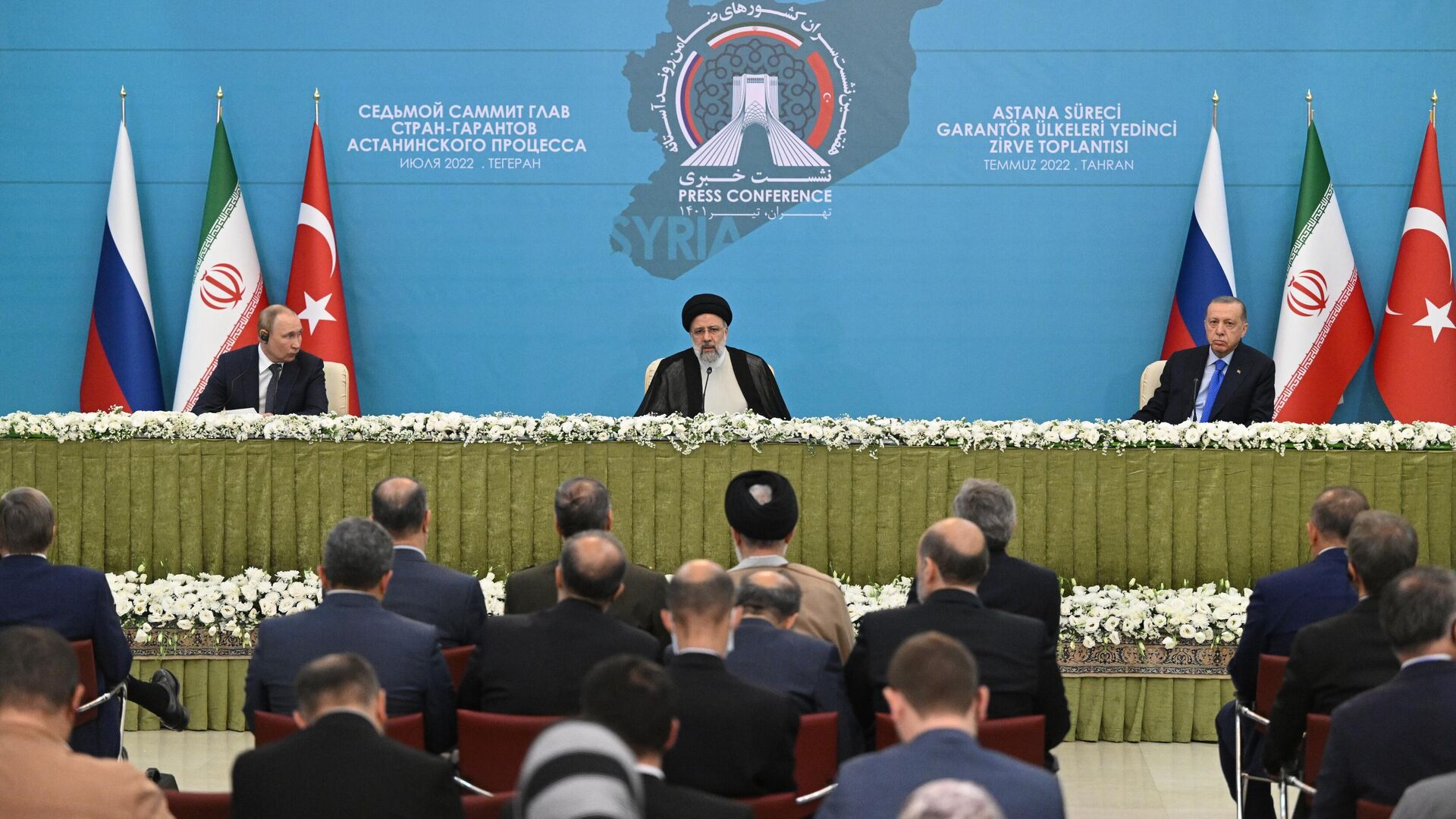 Россия, Иран и Турция намерены бороться с терроризмом в САР во всех его проявлениях