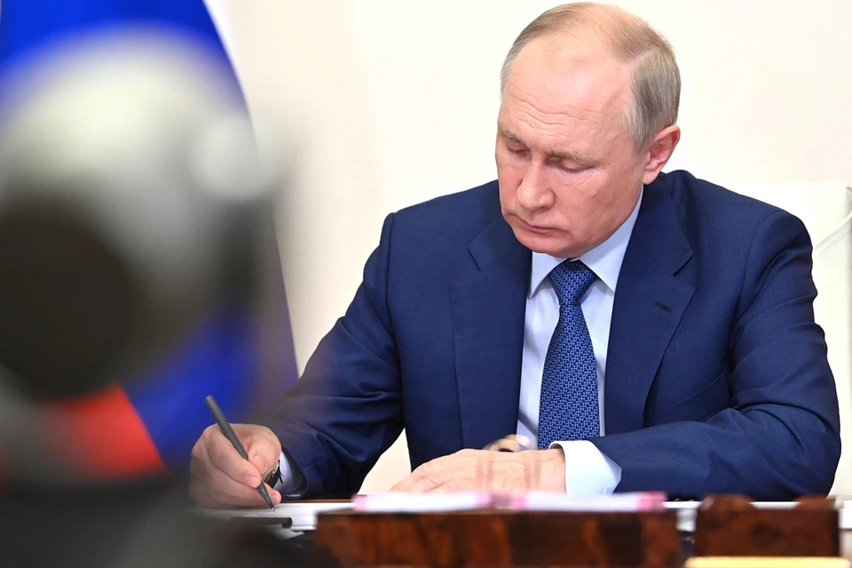 Владимир Путин подписал сегодня ряд законов