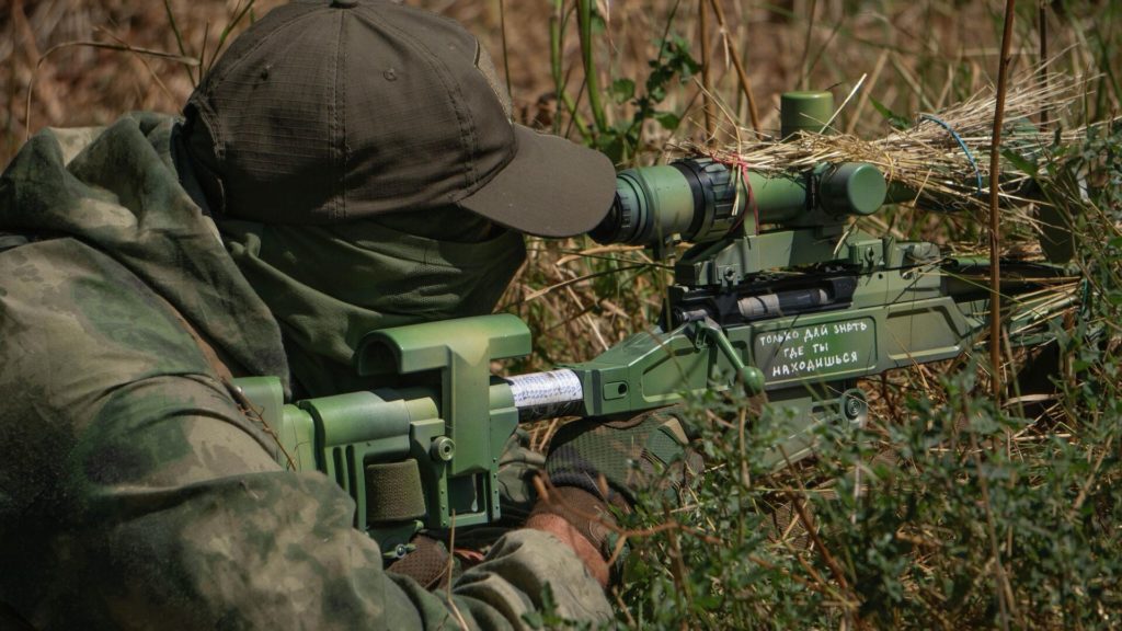 Снайпер получил звание Героя России за ликвидацию приоритетных целей из винтовки «Сумрак»