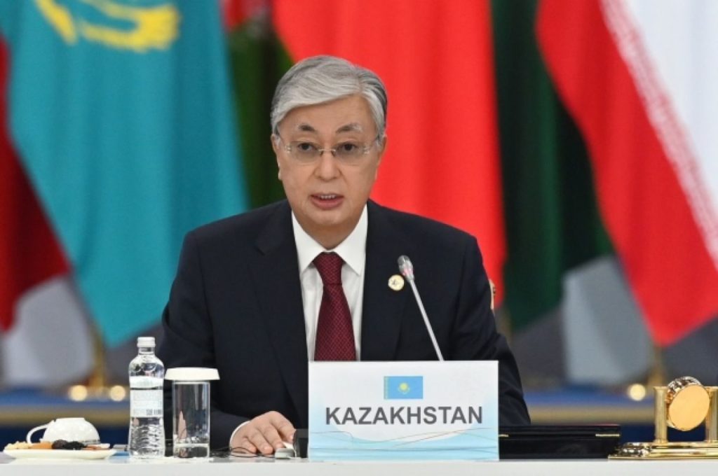 Президента Казахстана Касым-Жомарта Токаева внесли в базу украинского сайта «Миротворец»