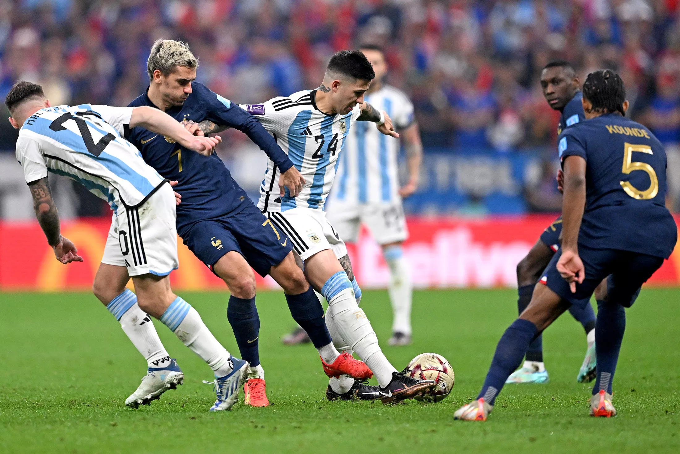 Матч Аргентина — Франция на ЧМ — 2022