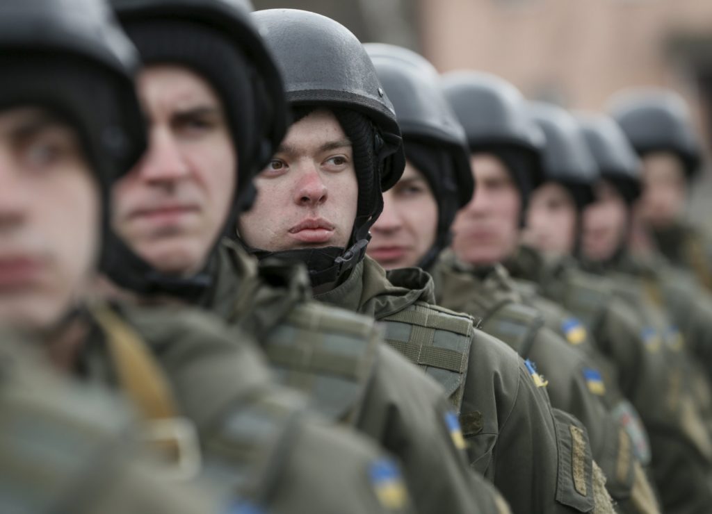 Ряды Вооружённых сил Украины