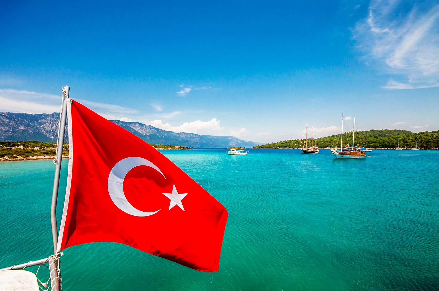 Флаг Турции фото