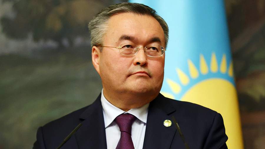 Министр иностранных дел Казахстана