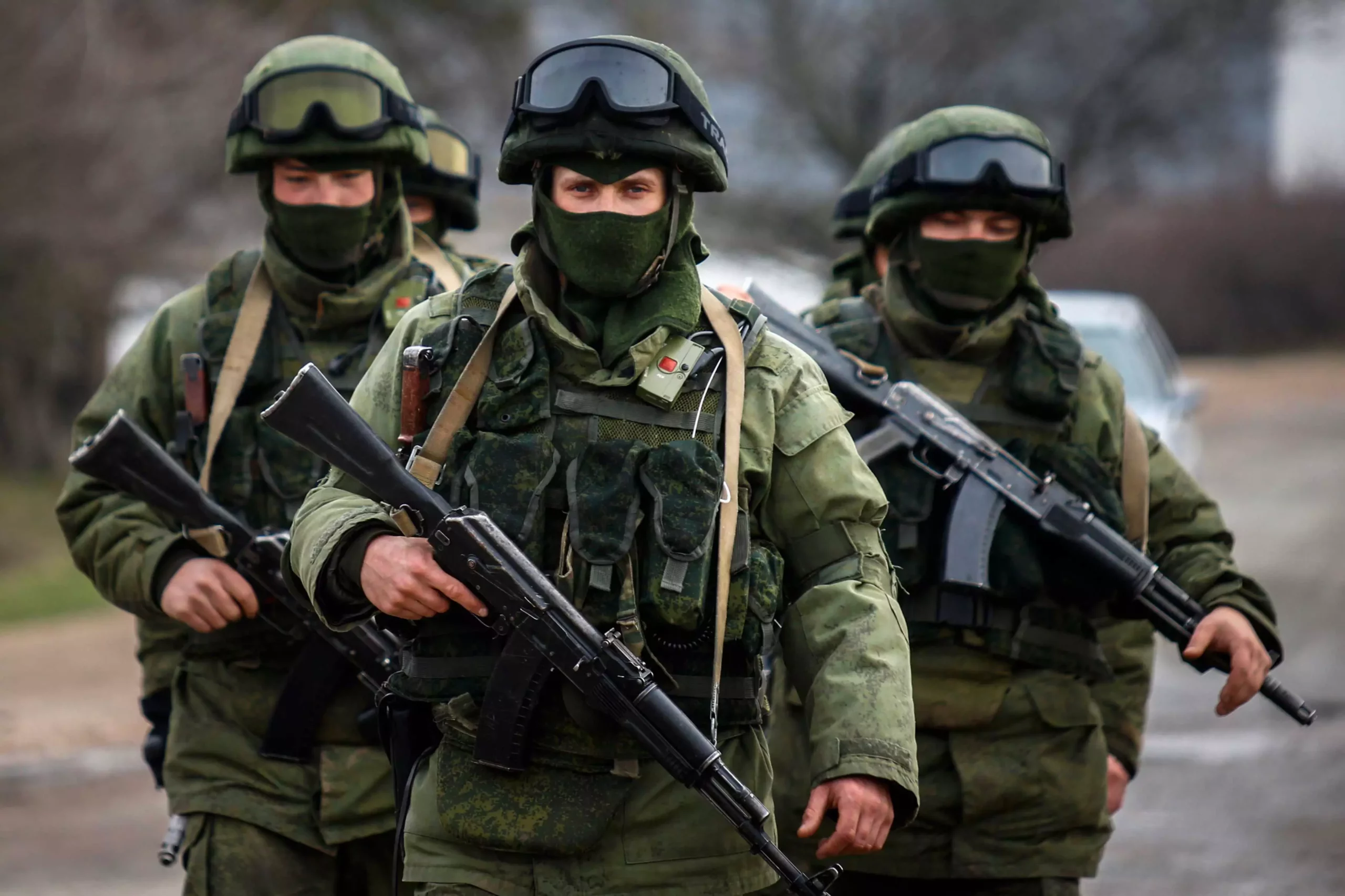 Российские бойцы в ходе СВО на Украине