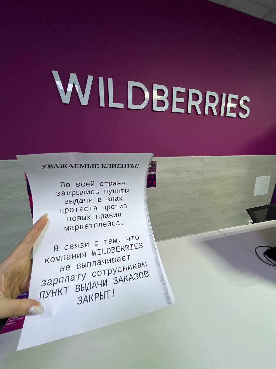 Почему началась забастовка работников Wildberries?