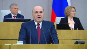 23 марта Михаил Мишустин выступил в Госдуме с отчётом о работе правительства фото