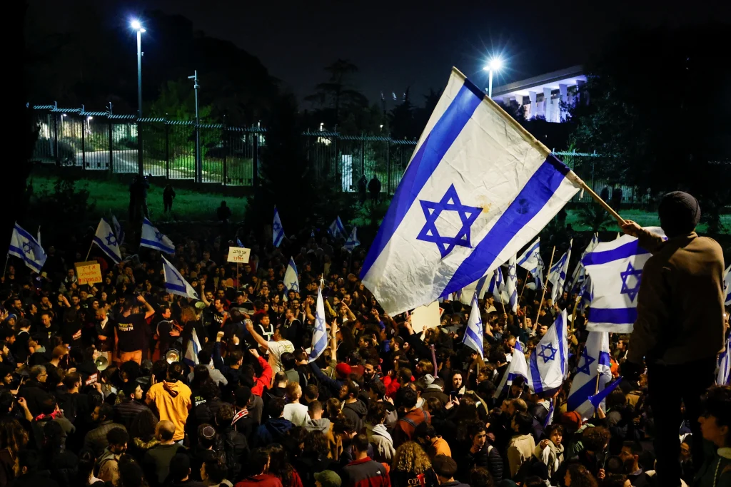 Митинги в Израиле