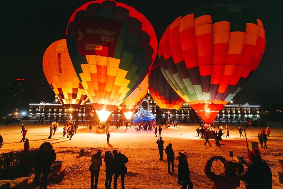 Нижегородцы, посмотрите на небо! Гонка воздушных шаров пройдет 8 Марта в Нижнем Новгороде