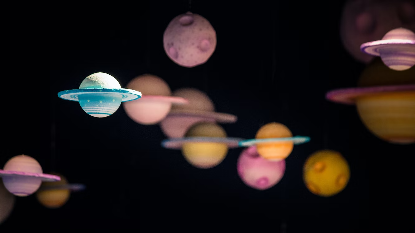 Космос, картинка новой планеты Супер Нептун