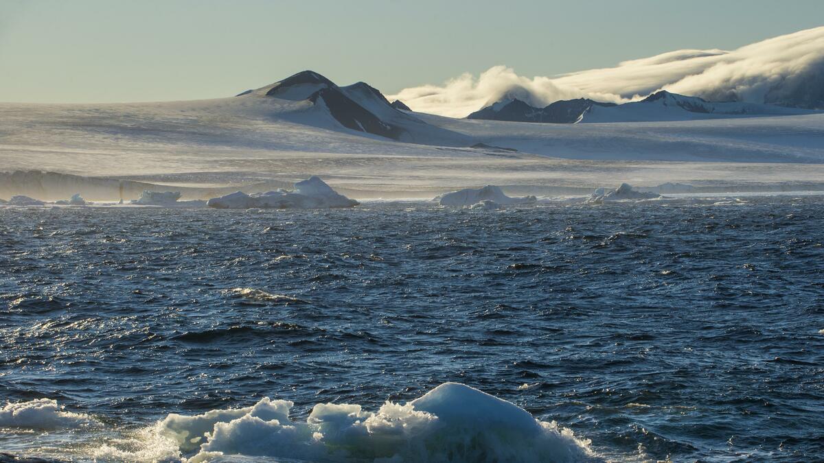 Рекордное количество таяния льда произошло в 2023 году в Антарктиде