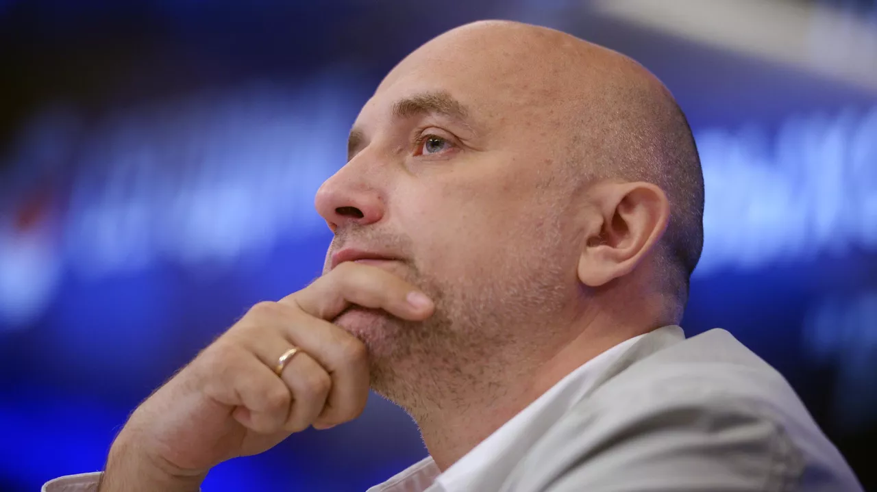 Захар Прилепин, российский писатель, прозаик, публицист, музыкант, телеведущий.