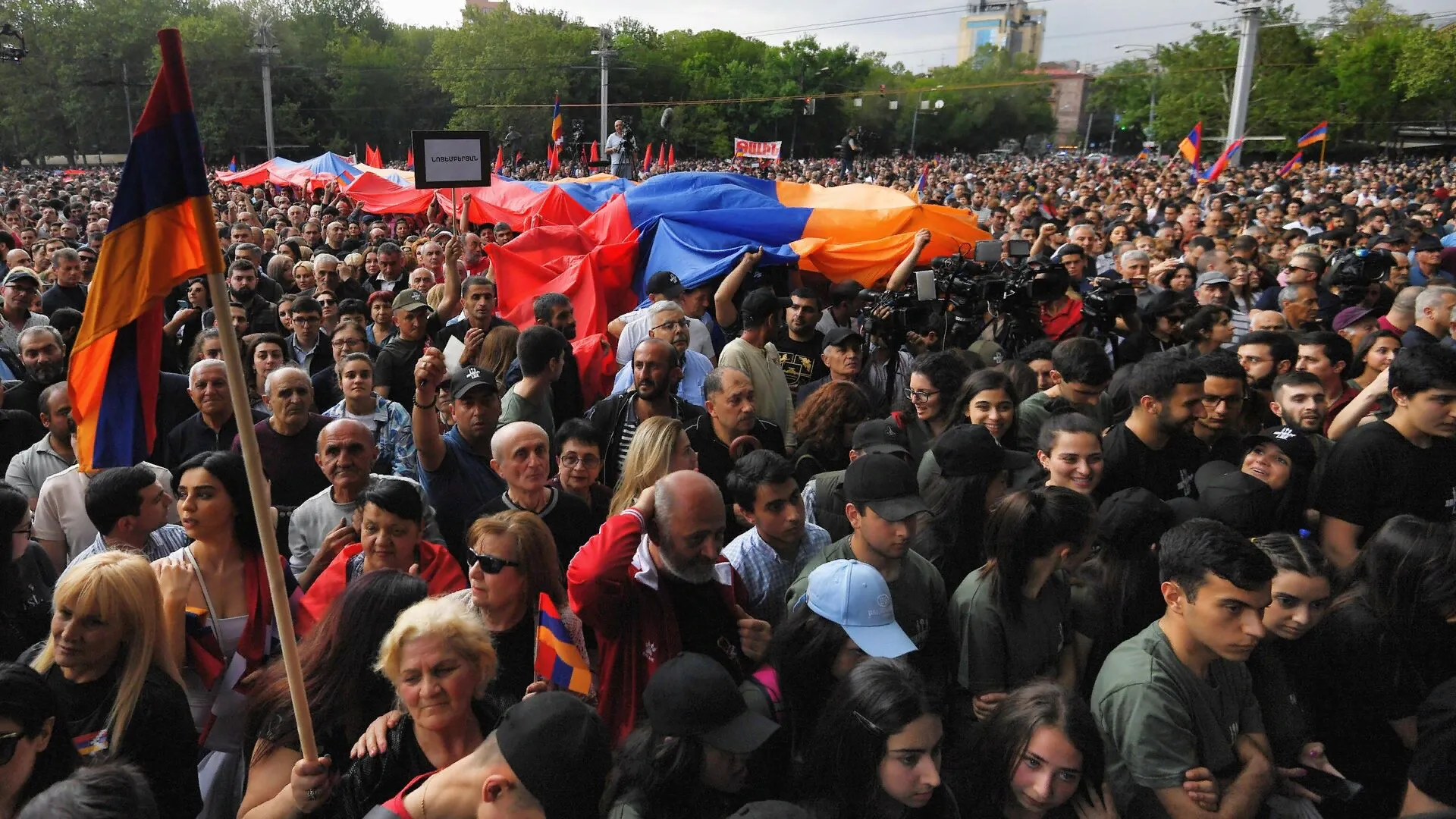 митинг в армении
