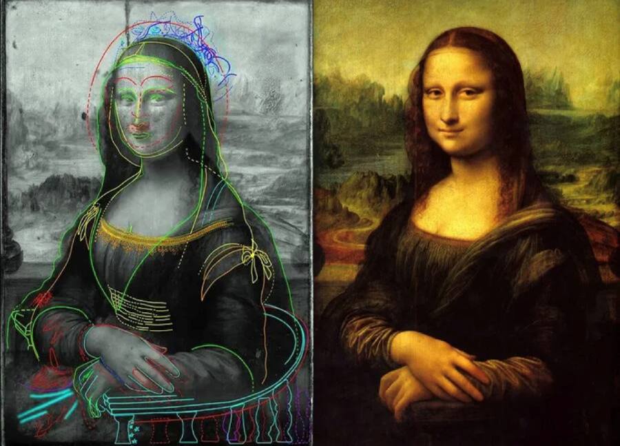 Мона Лиза исследование картины